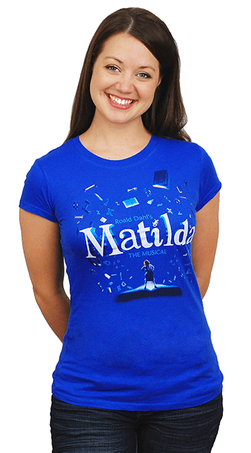 Matilda the Broadway Musical - Ladies Logo Tee 